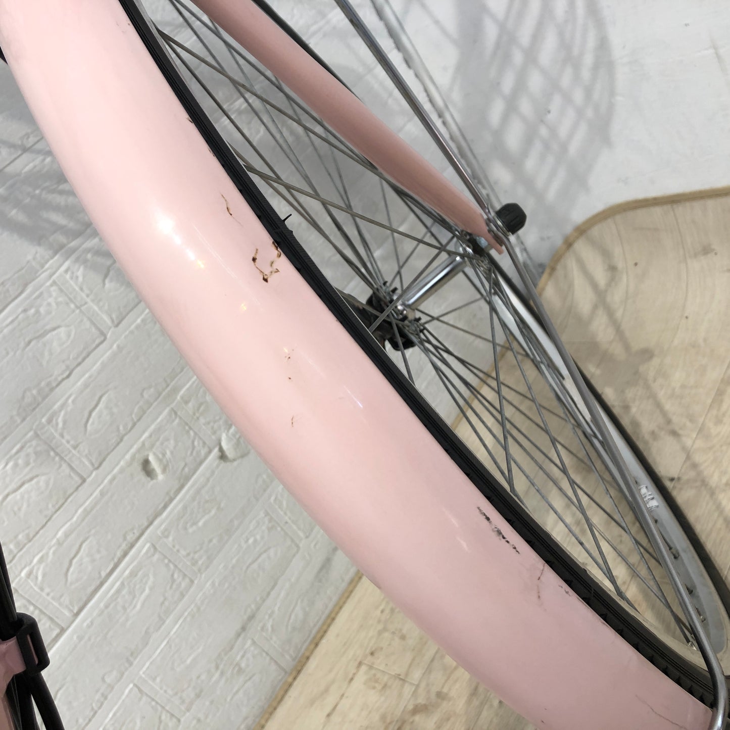 ブリヂストン アシスタ U STD ピンク 26インチ YO059 【中古車】