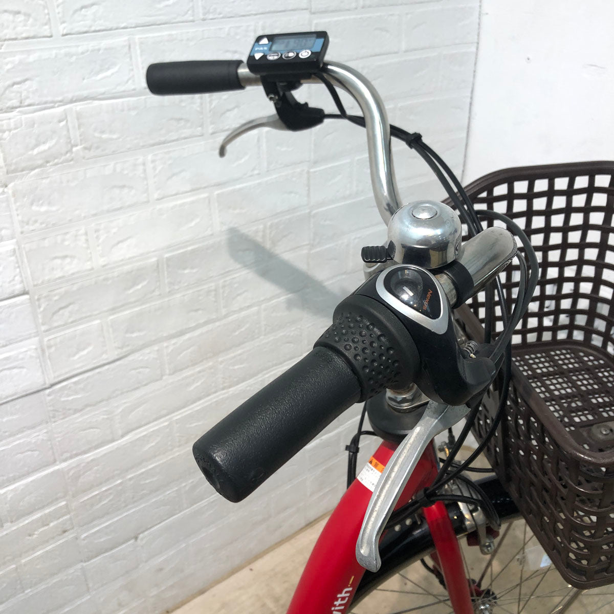 ヤマハ PAS With パス ウィズ レッド 24インチ YT124 【中古車】