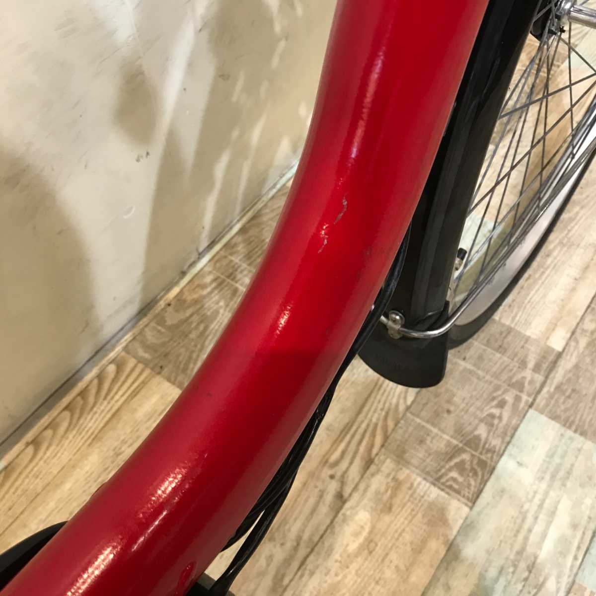 ヤマハ PAS ナチュラ M レッド 24インチ KQ108【中古車】