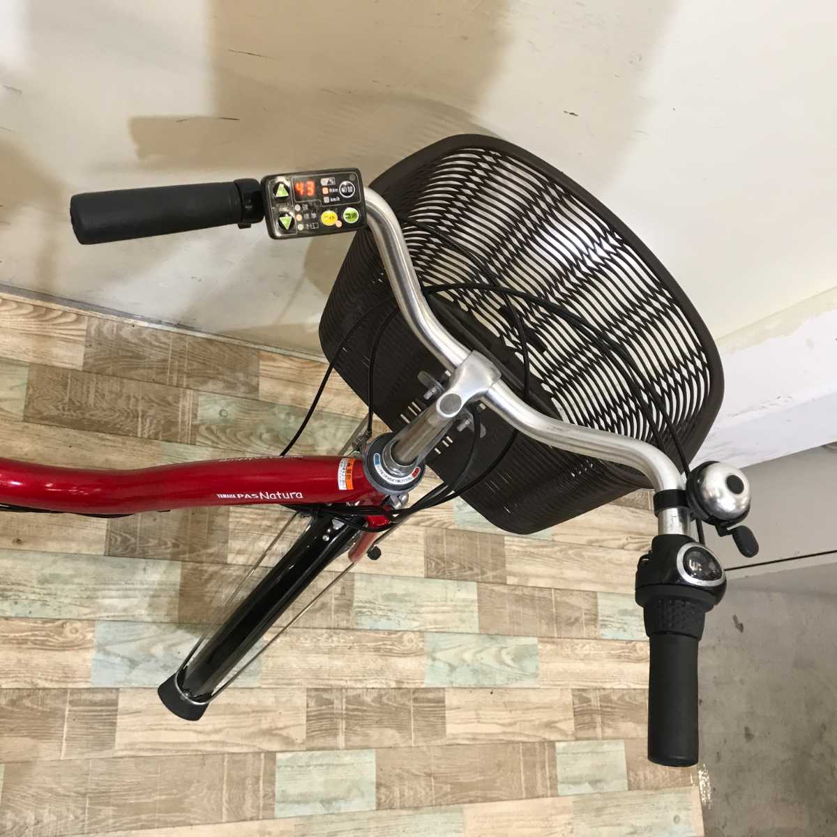 ヤマハ PAS ナチュラ M レッド 24インチ KQ108【中古車】