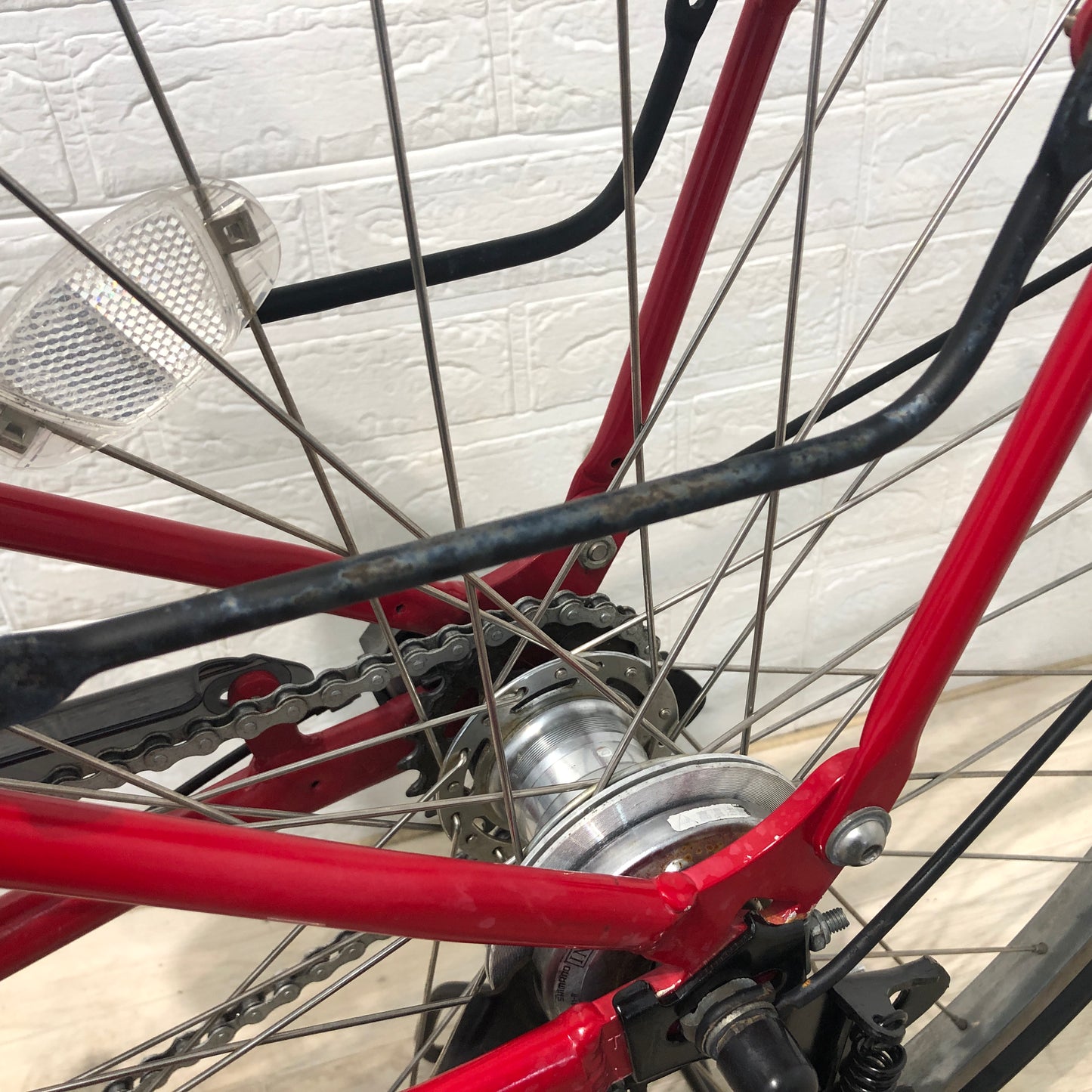 ヤマハ PAS ラフィーニ L レッド 26インチ YO071【中古車】