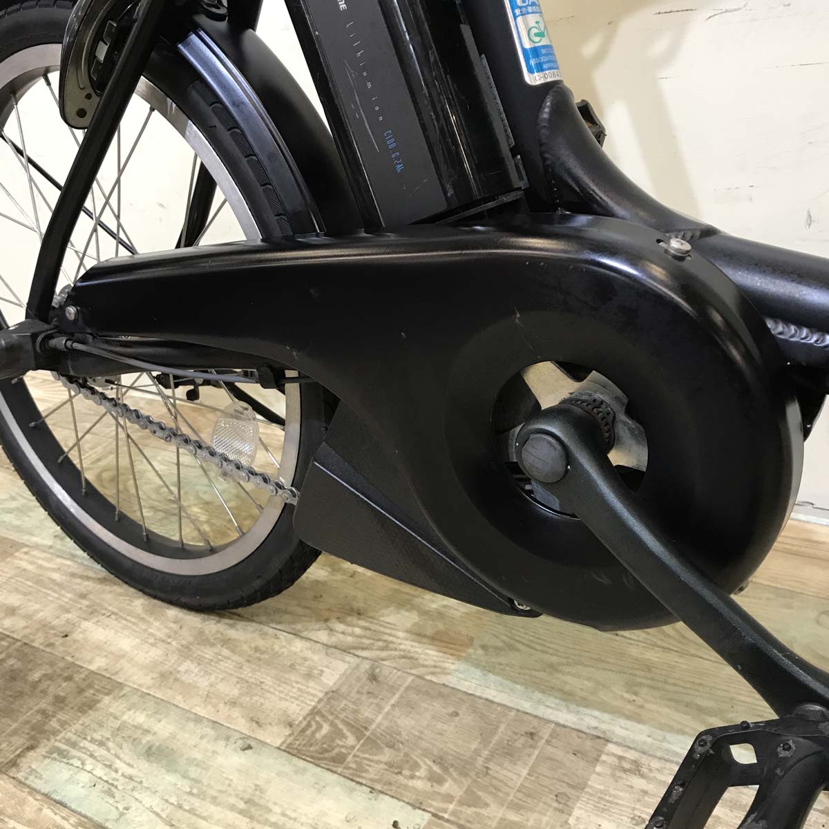 ブリヂストン アシスタ ユニ 20 ブラック 20インチ KV056 【中古車】