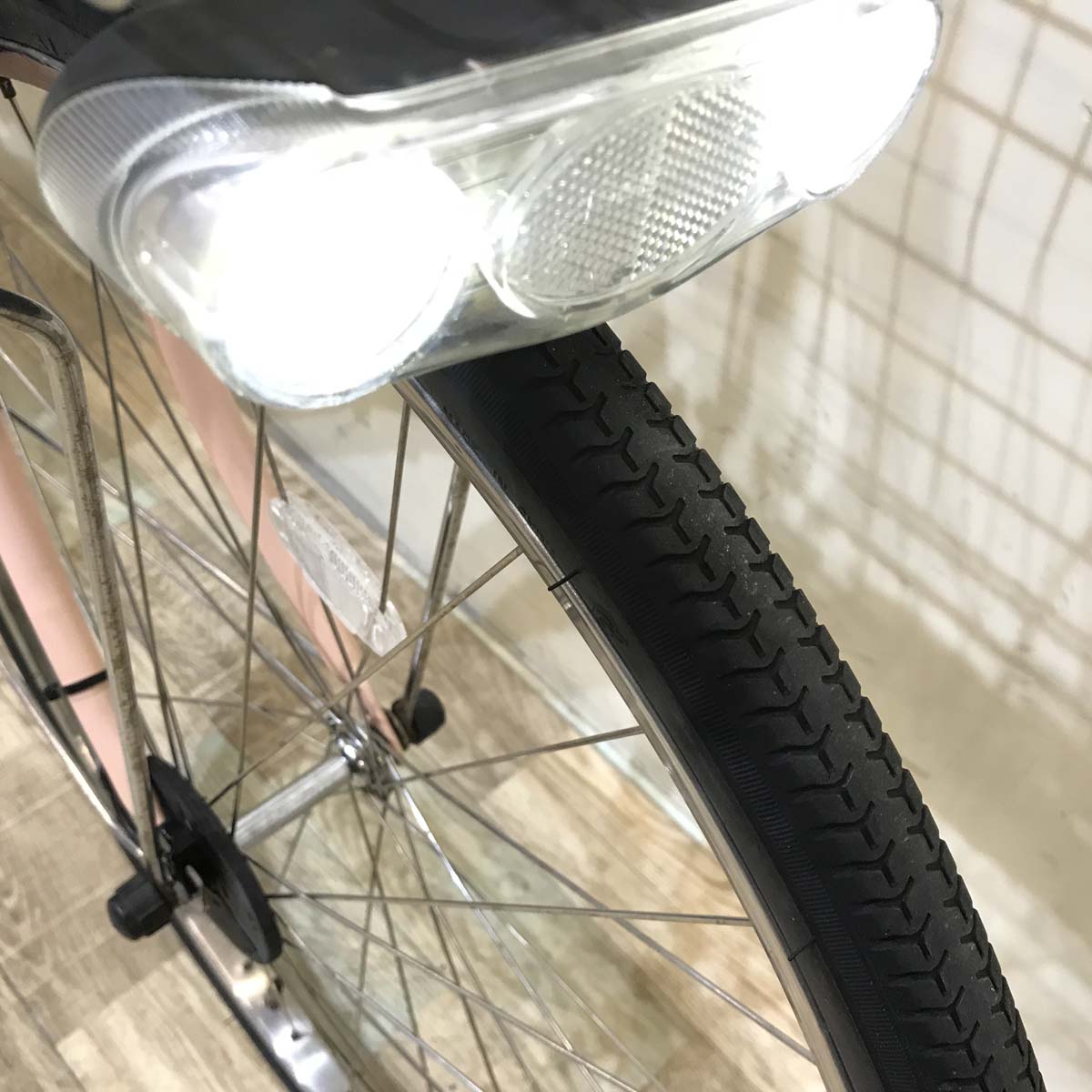 パナソニック ビビ ラッテ ピンク 26インチ KV058 【中古車】