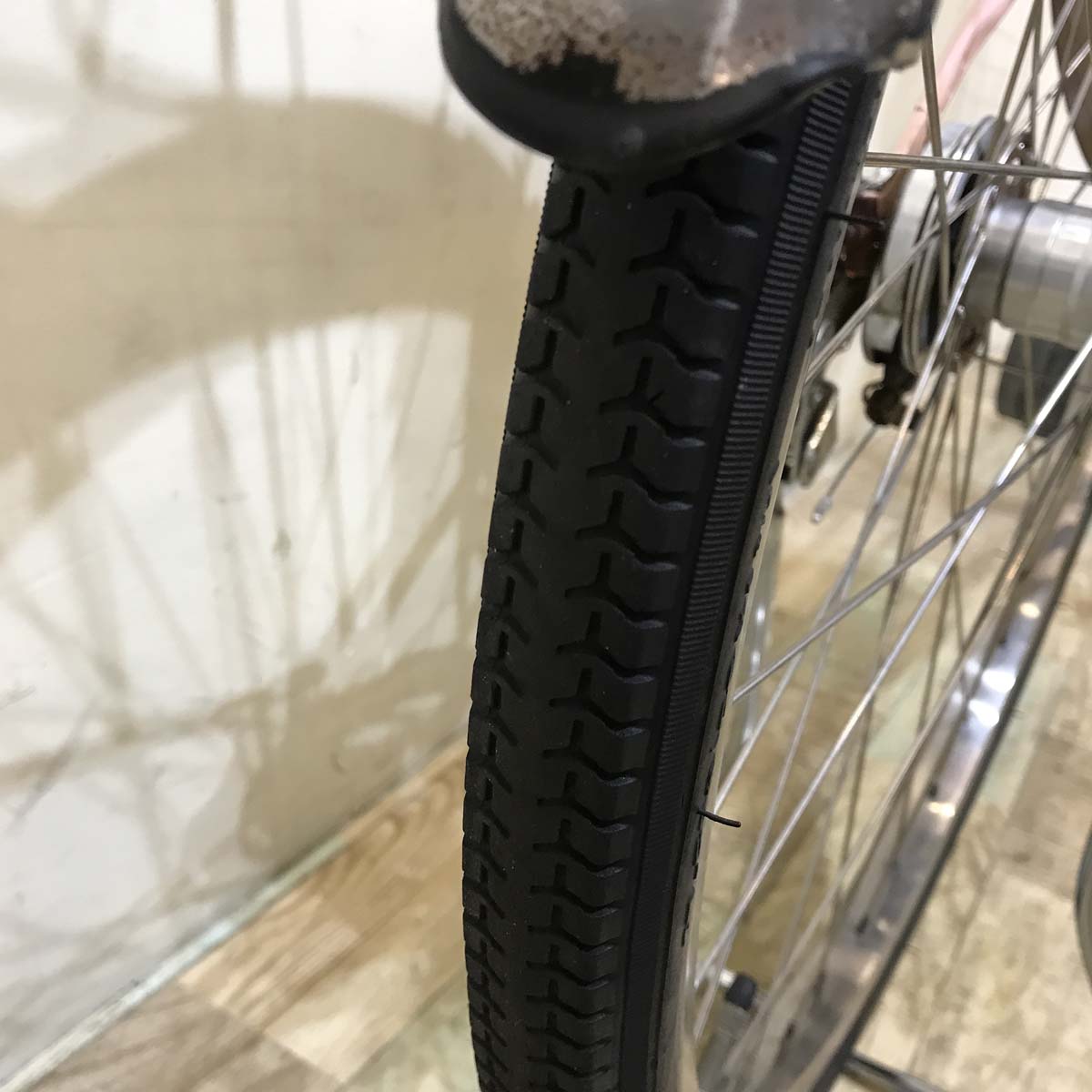 パナソニック ビビ ラッテ ピンク 26インチ KV058 【中古車】