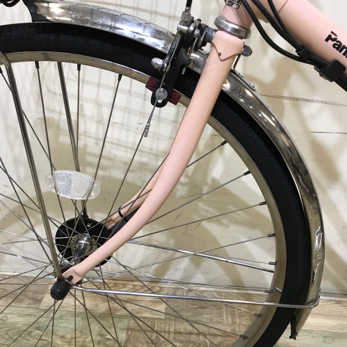 パナソニック ビビ ラッテ ピンク 26インチ KV058 【中古車】