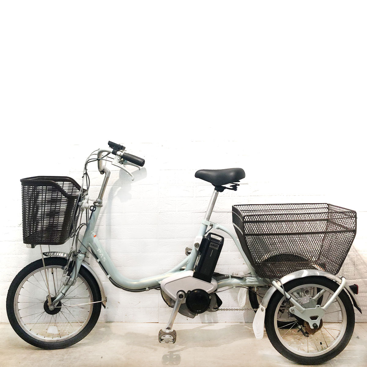 ヤマハ PAS ワゴン ブルー 前18×後16インチ YT148 【中古車】