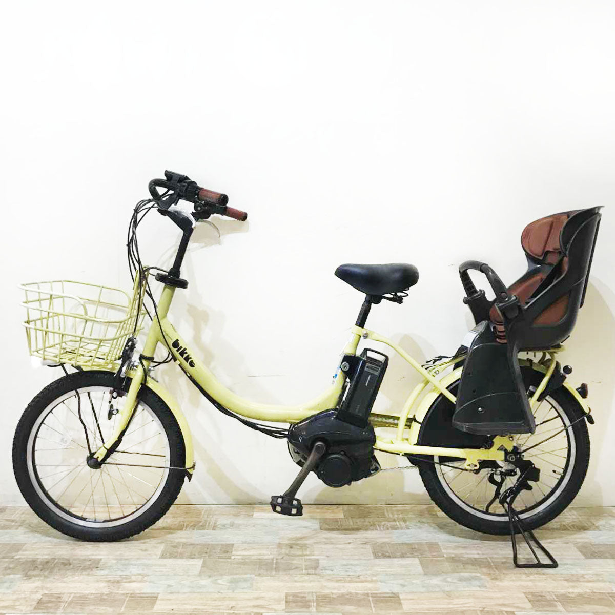 ブリヂストン bikke MOB e ビッケ モブ イー イエロー 20インチ KQ123 【中古車】
