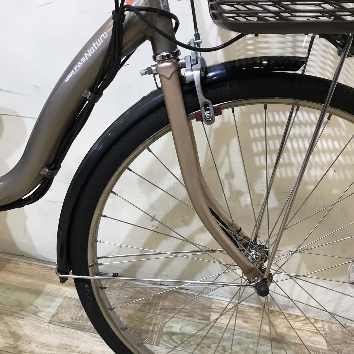 ヤマハ PAS ナチュラ XL ゴールド 26インチ KV067【中古車】