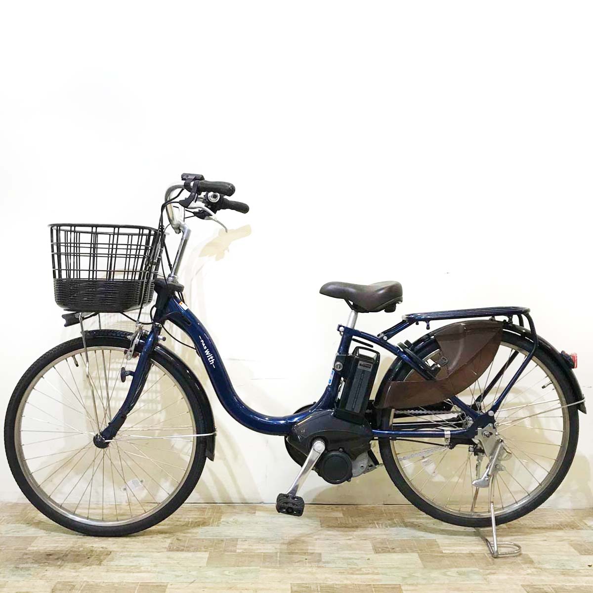 ヤマハ PAS With パス ウィズ ネイビー 24インチ KV068 【中古車】