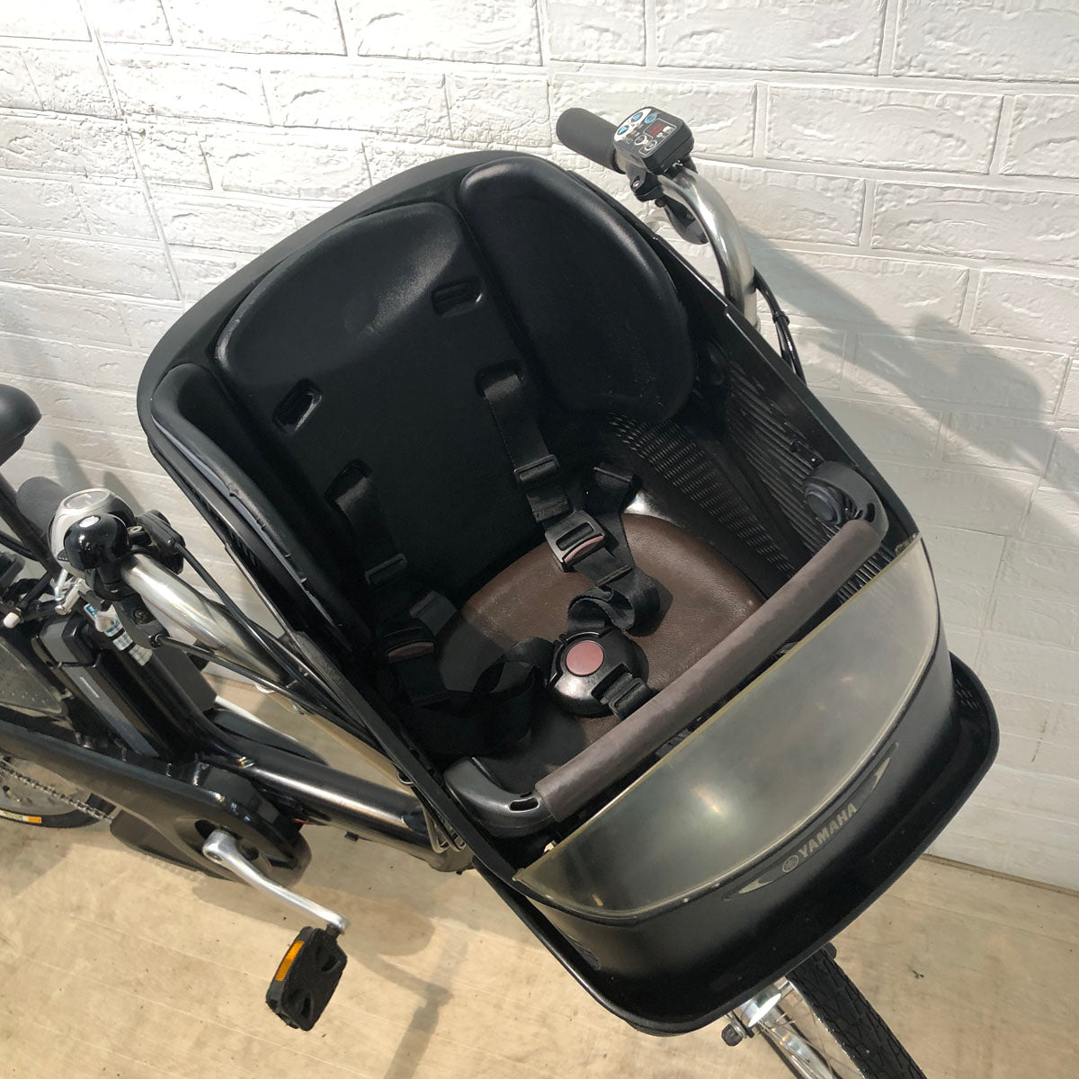 ヤマハ PAS リトルモア ブラック 前22×後26インチ YU005【中古車】
