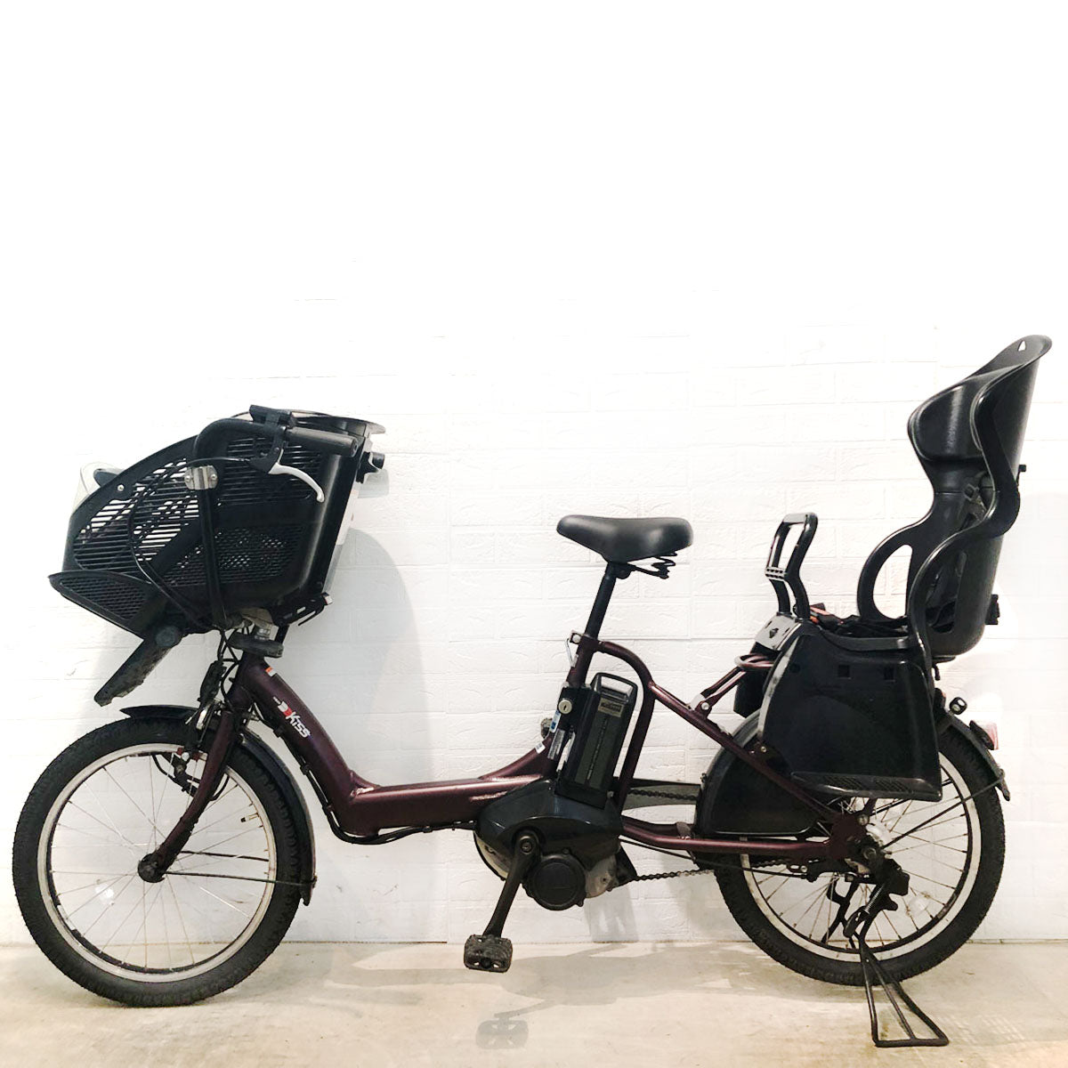 ヤマハ PAS Kiss mini XL パス キッス ミニ XL パープル 20インチ YU013【中古車】
