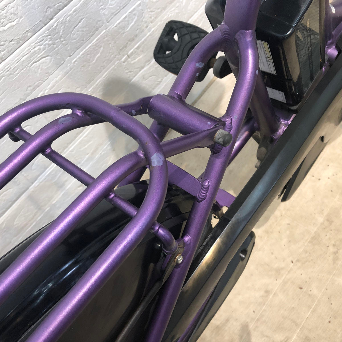 ヤマハ PAS Kiss mini XL パス キッス ミニ XL パープル 20インチ YU018【中古車】