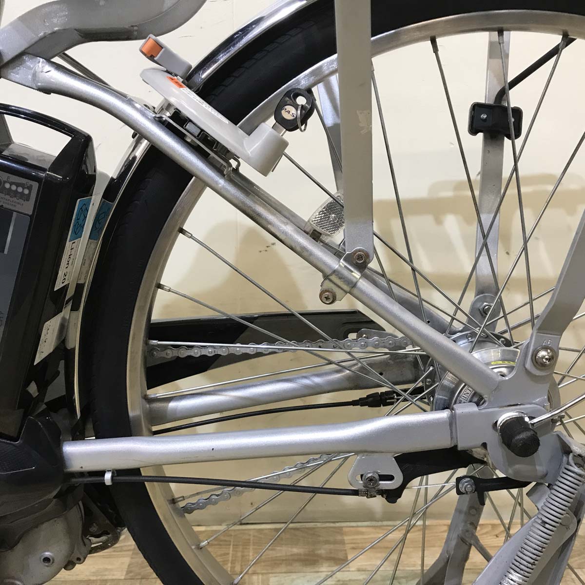 ヤマハ PAS GEAR U パス ギア ユー シルバー 26インチ KZ163 【中古車】