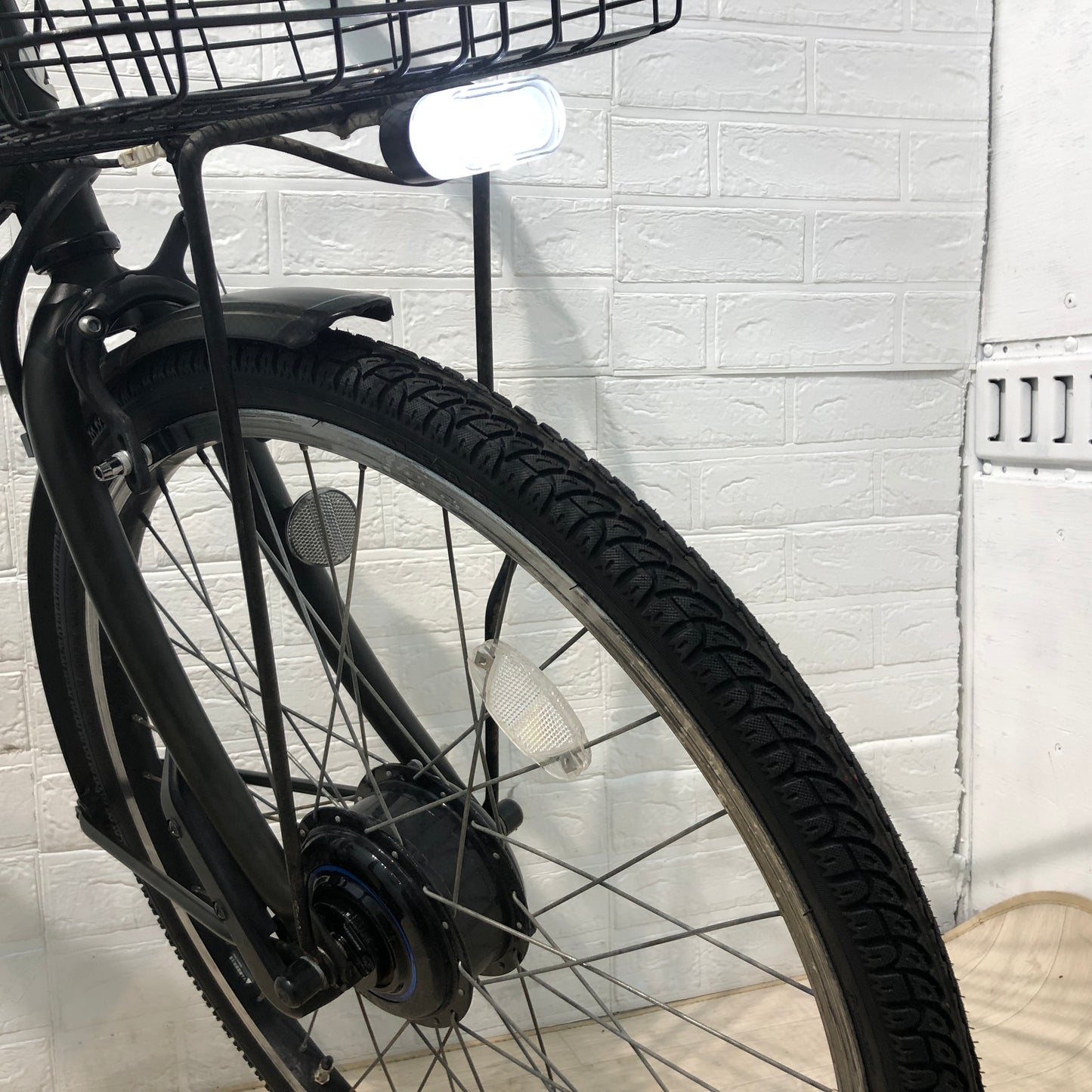ブリヂストン ステップクルーズ e カーキ 26インチ YP011 【中古車】