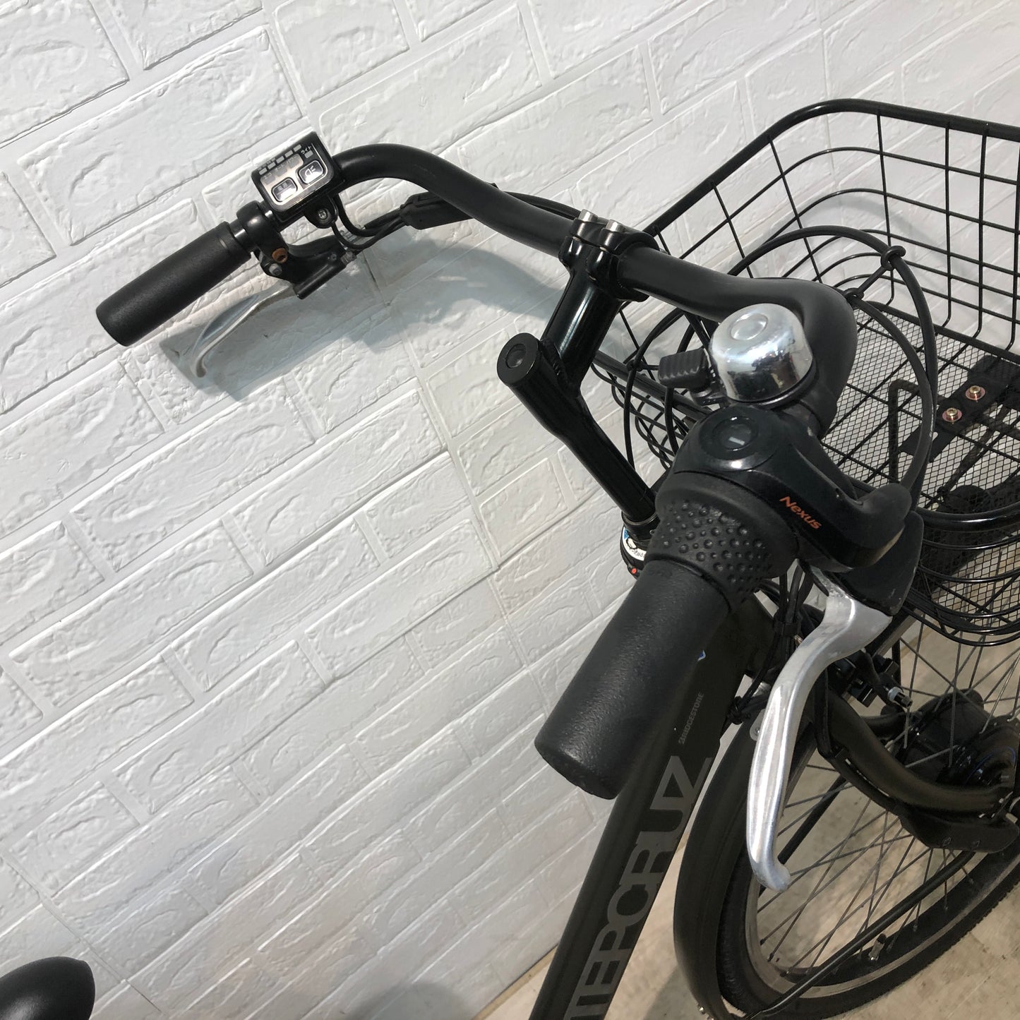 ブリヂストン ステップクルーズ e カーキ 26インチ YP011 【中古車】