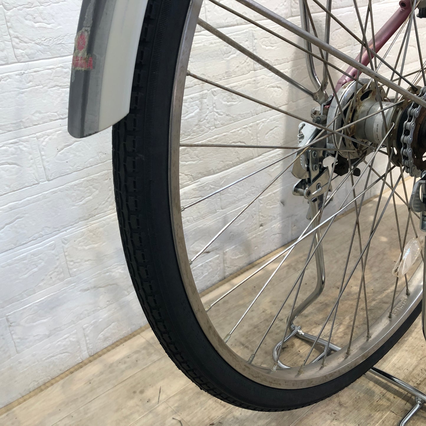 ヤマハ PAS リチウム S ピンク 26インチ YP012 【中古車】