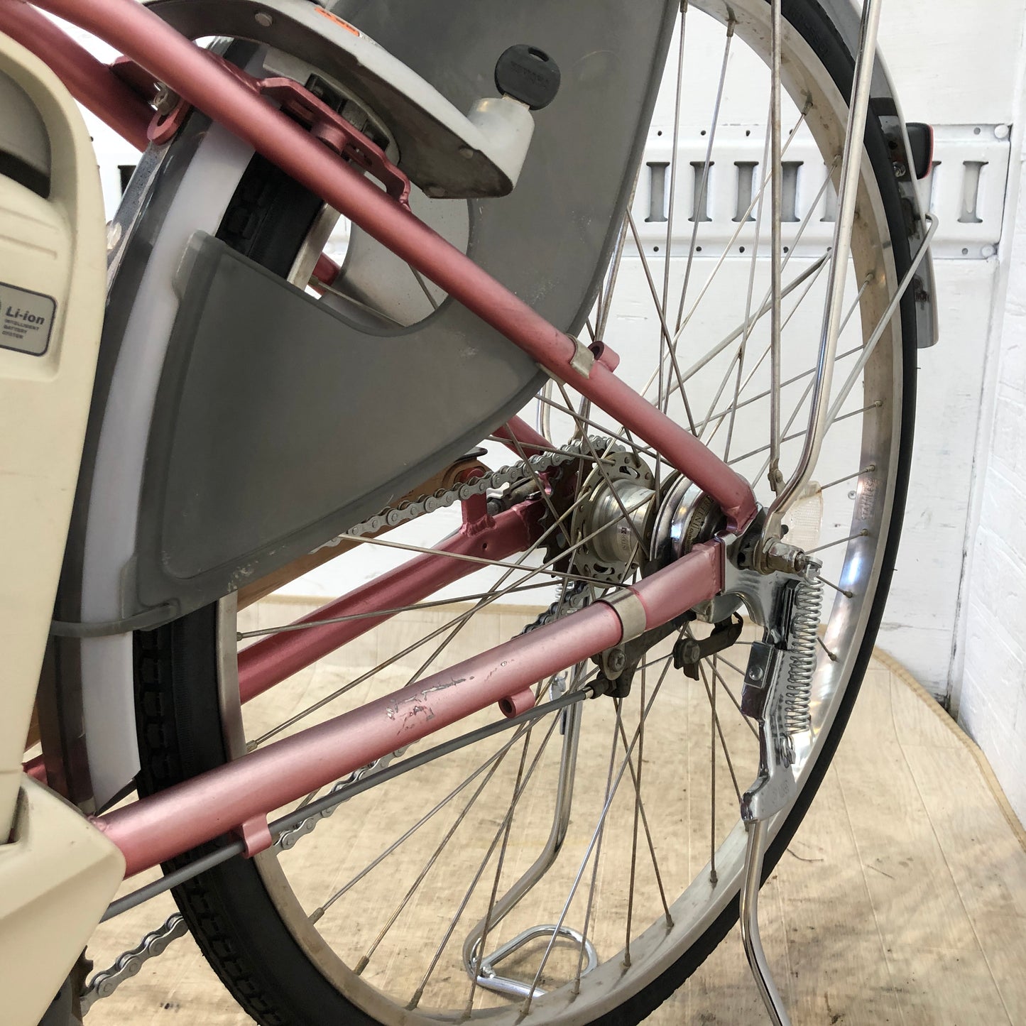 ヤマハ PAS リチウム S ピンク 26インチ YP012 【中古車】