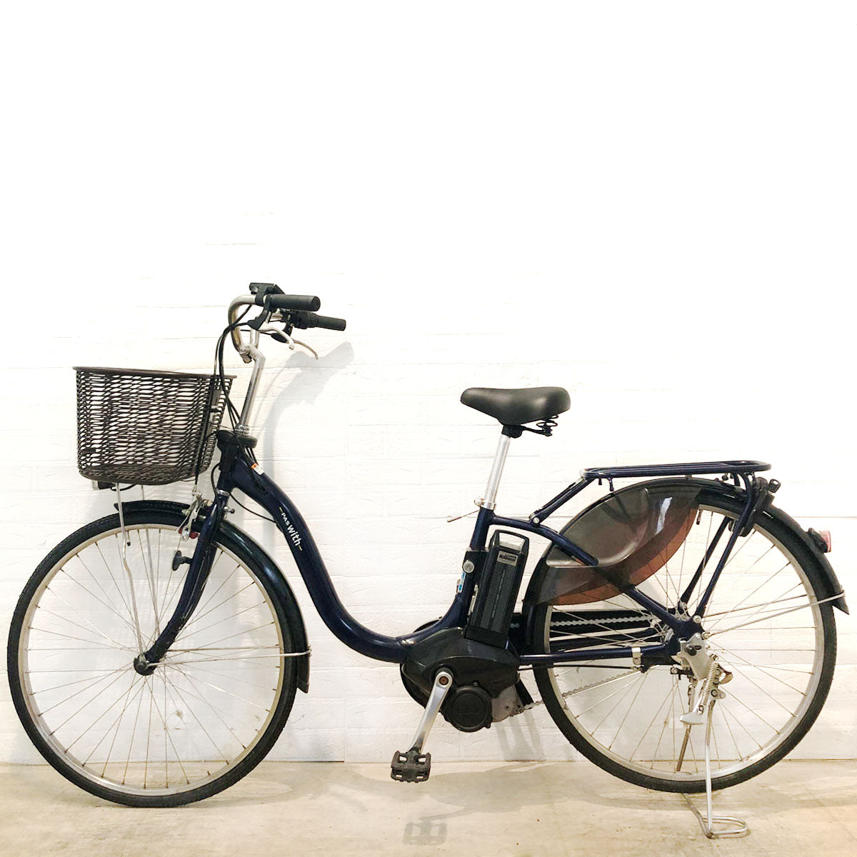 ヤマハ PAS With パス ウィズ ネイビー 26インチ YU024 【中古車】