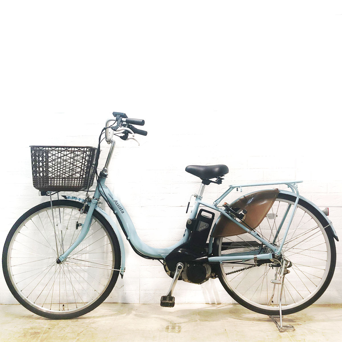 新品バッテリー ブリヂストン アシスタ ベーシック ブルー 26インチ YA122 【中古車】