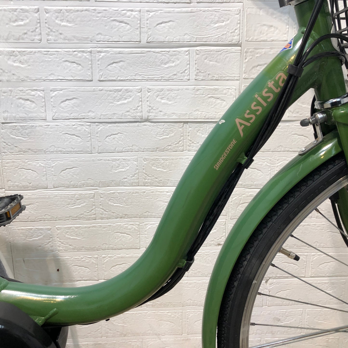 ブリヂストン アシスタ ファイン グリーン 26インチ YP022 【中古車】