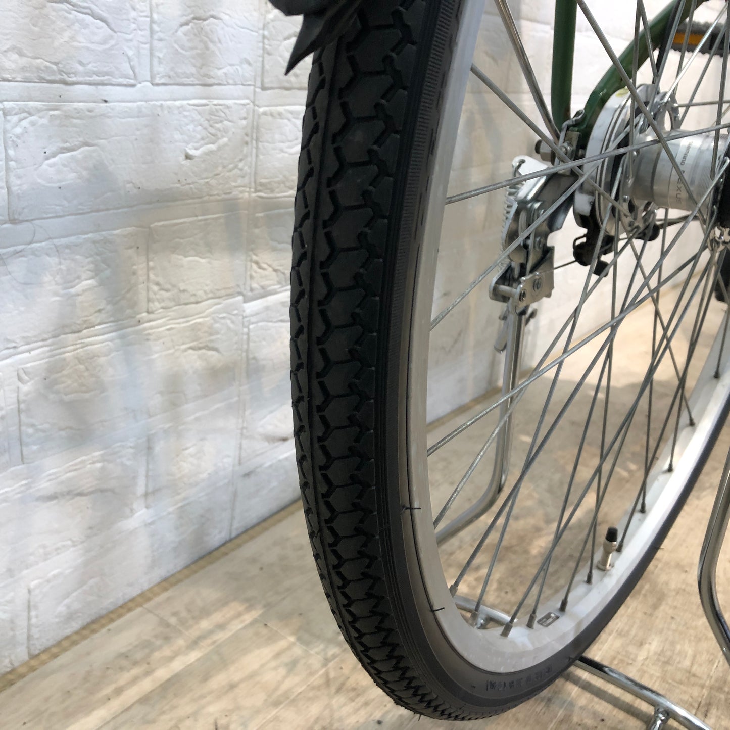 ブリヂストン アシスタ ファイン グリーン 26インチ YP022 【中古車】