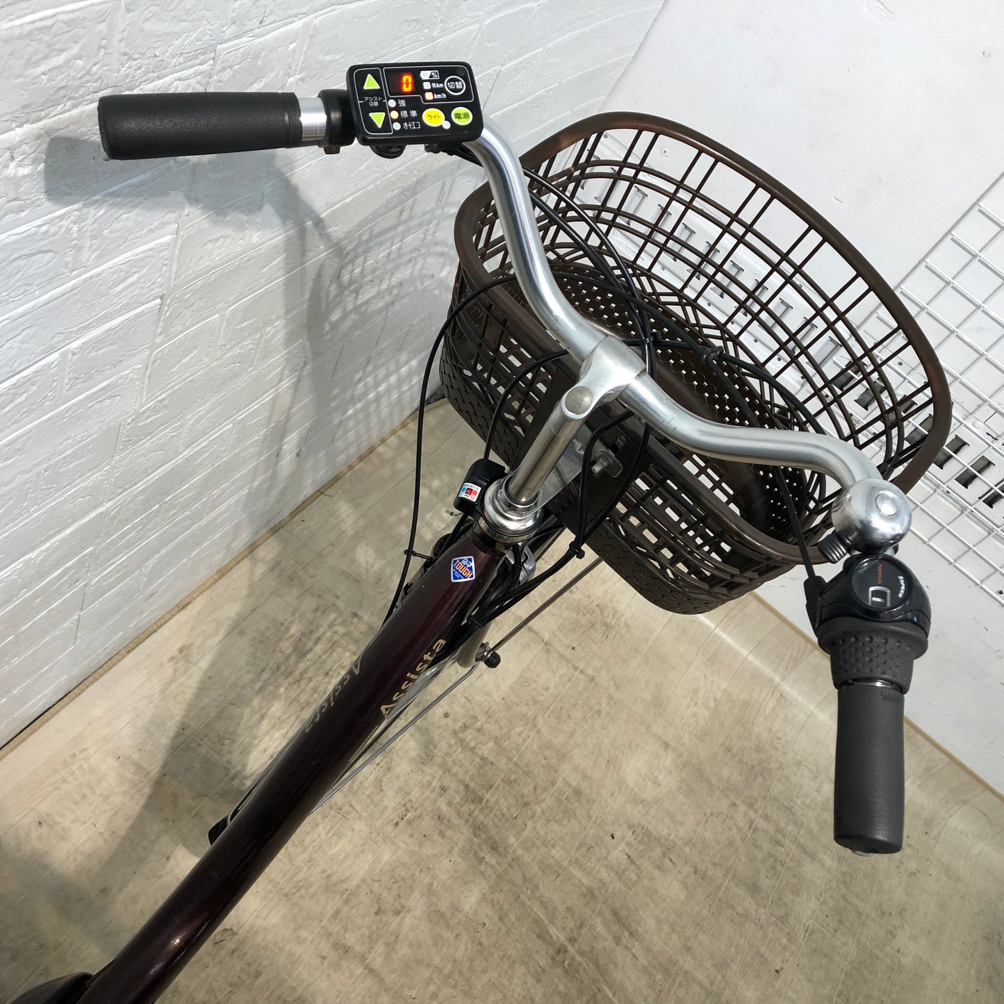 ブリヂストン アシスタ DX ブラウン 26インチ YP024 【中古車】
