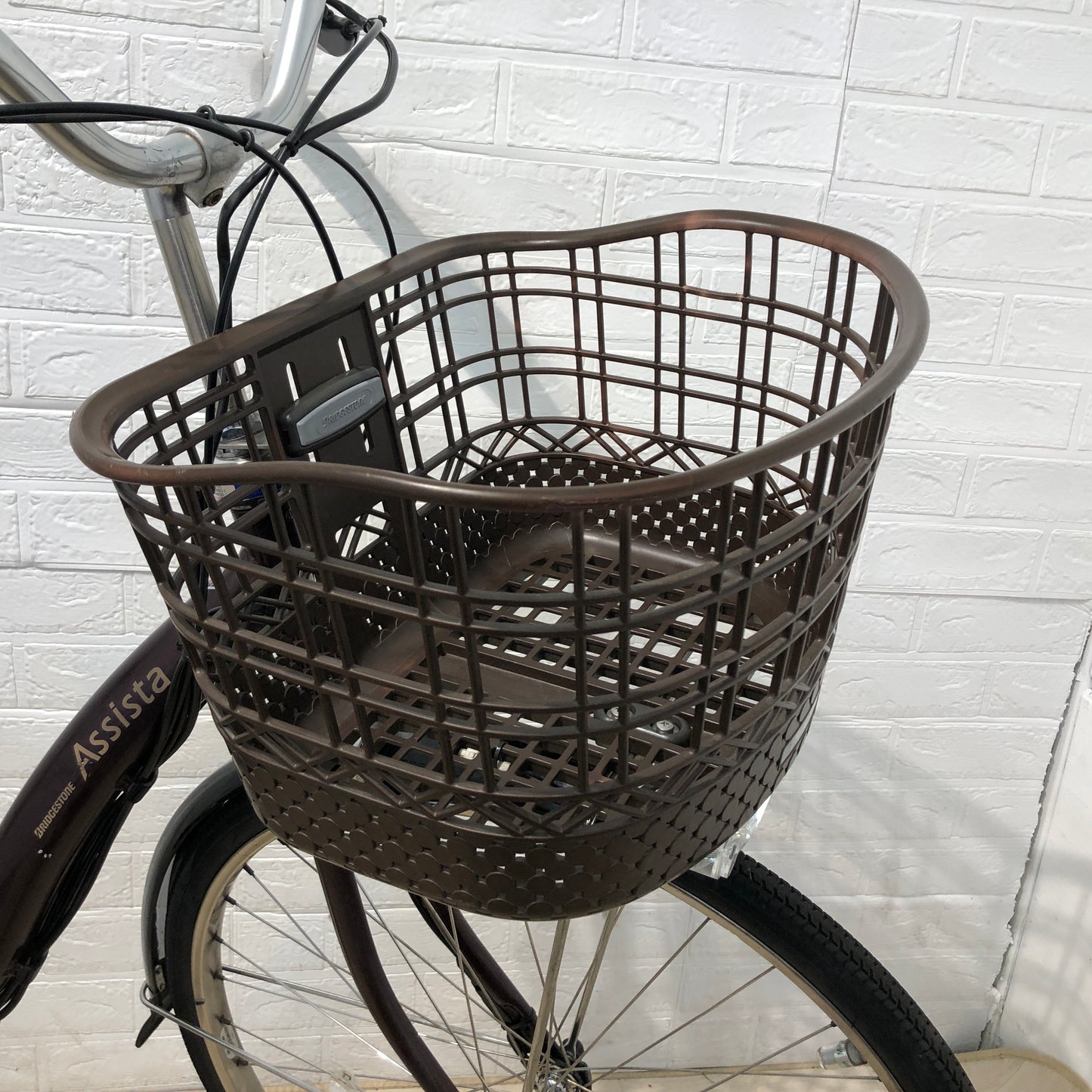 ブリヂストン アシスタ DX ブラウン 26インチ YP024 【中古車】