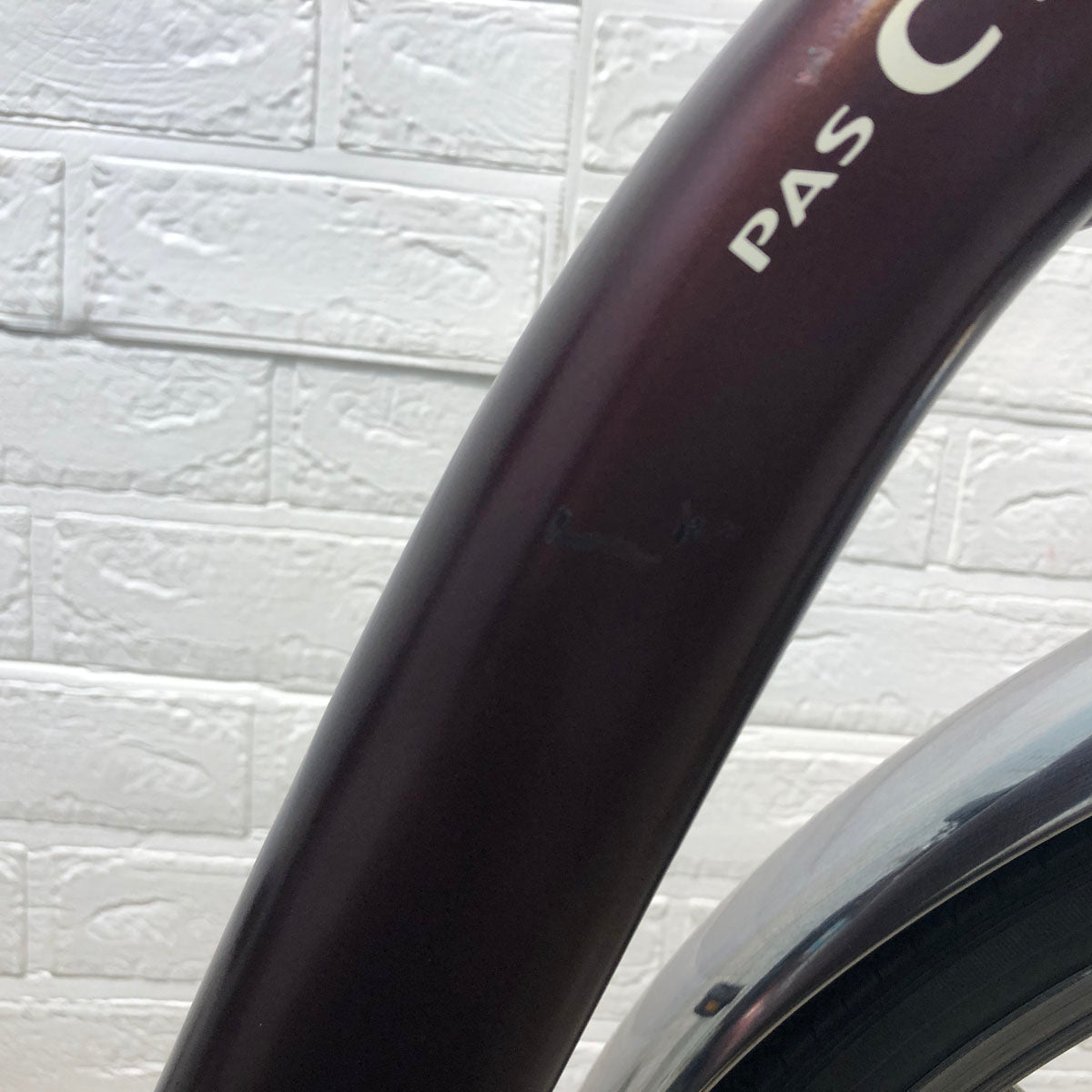 ヤマハ PAS Cheer パス チア ワインレッド 26インチ YU033 【中古車】