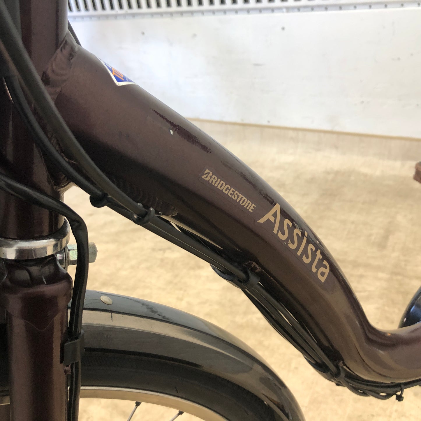 ブリヂストン アシスタ DX ブラウン 26インチ YP024 【中古車】