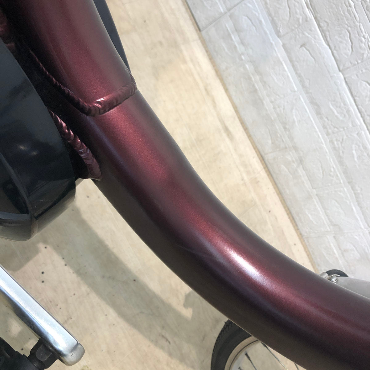 ヤマハ PAS Cheer パス チア ワインレッド 26インチ YU033 【中古車】
