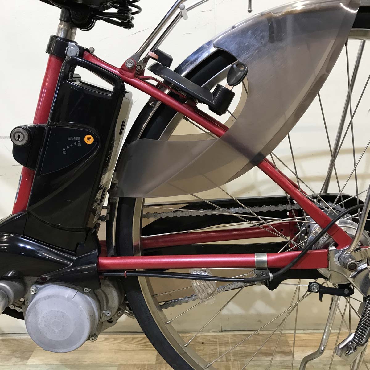 新品バッテリー パナソニック ビビ DX レッド 26インチ KV099 【中古車】