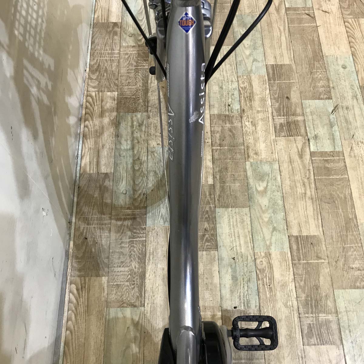 ブリヂストン アシスタ ベーシック シルバー 26インチ KV103 【中古車】