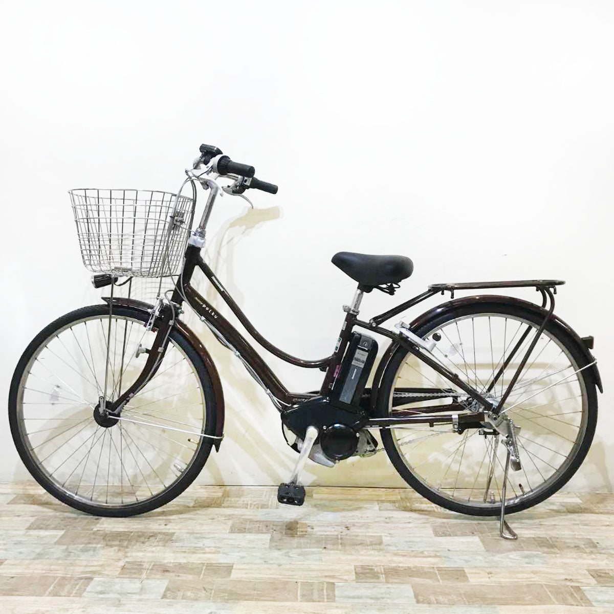 ブリヂストン アシスタ ポルク ブラウン 26インチ KR031【中古車】