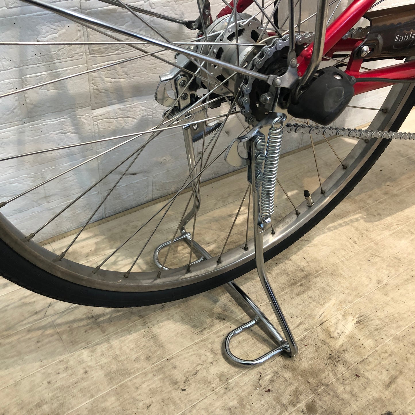 ヤマハ PAS ナチュラ L レッド 26インチ YP031 【中古車】