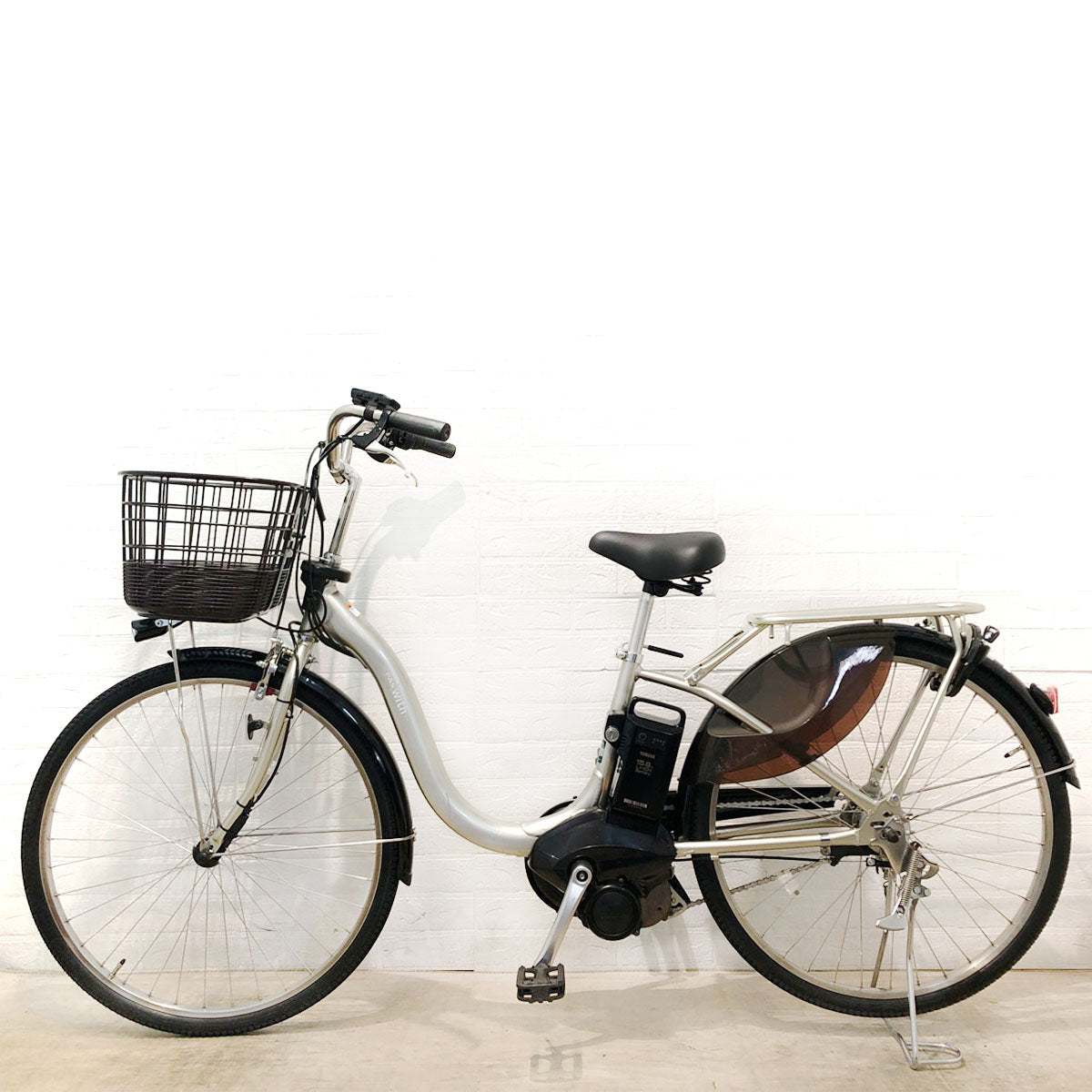 ヤマハ PAS With パス ウィズ シルバー 26インチ YU041 【中古車】