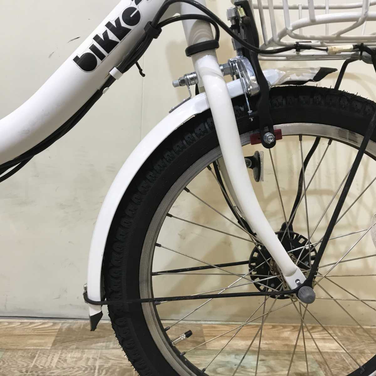 ブリヂストン bikke 2 e ビッケ ツー イー ホワイト 20インチ KR034【中古車】