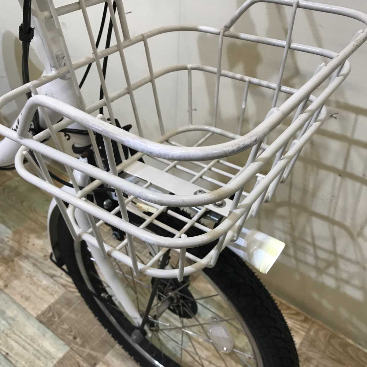 ブリヂストン bikke 2 e ビッケ ツー イー ホワイト 20インチ KR034【中古車】
