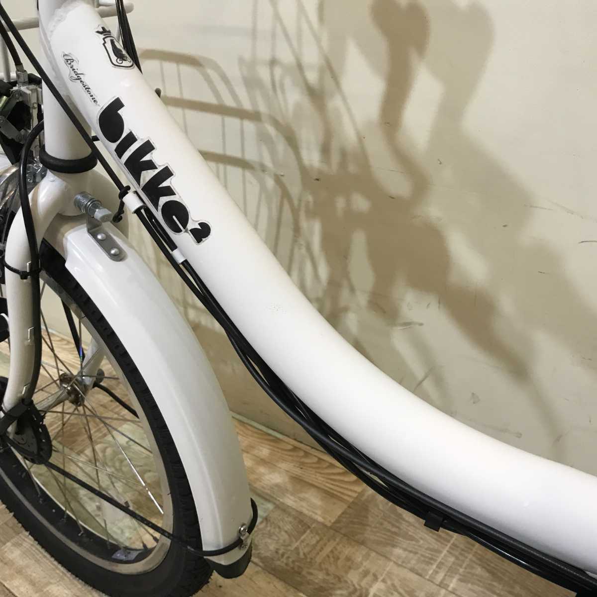 ブリヂストン bikke 2 e ビッケ ツー イー ホワイト 20インチ KR034【中古車】