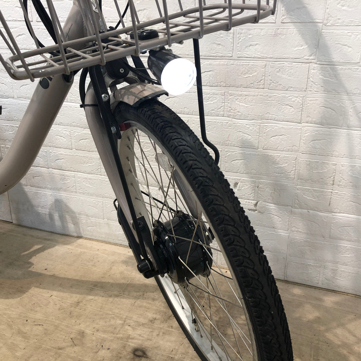 ブリヂストン bikke MOB dd ビッケ モブ dd ベージュ 前24×後20インチ YU046 【中古車】