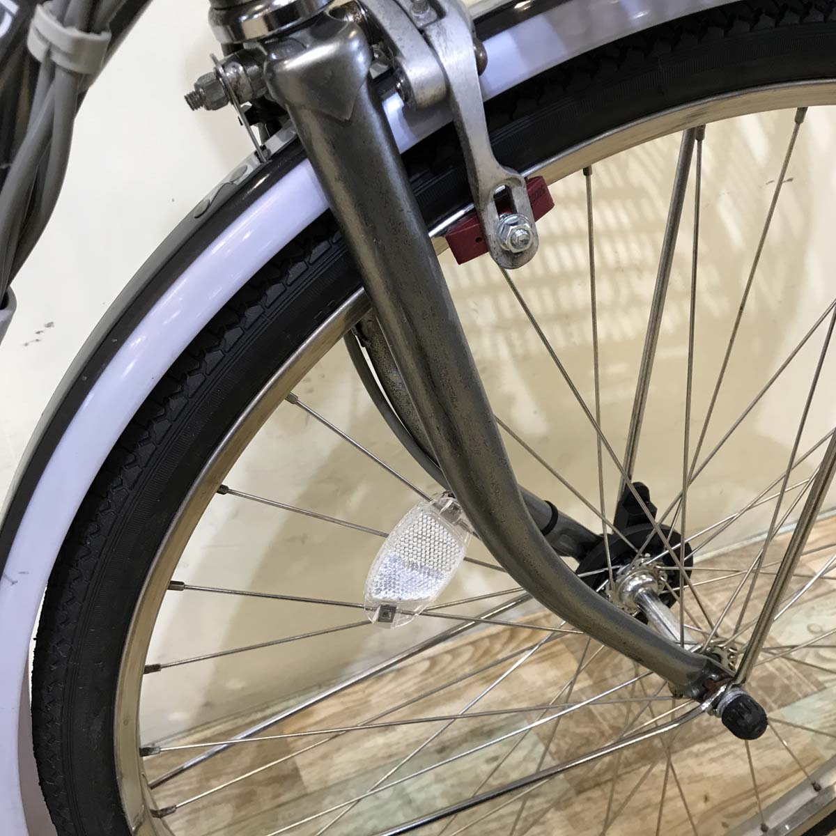 ブリヂストン アシスタ DX シルバー 26インチ KV112 【中古車】