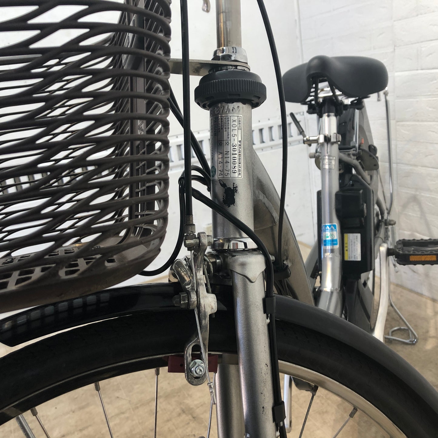 ヤマハ PAS ナチュラ M シルバー 26インチ YP040 【中古車】