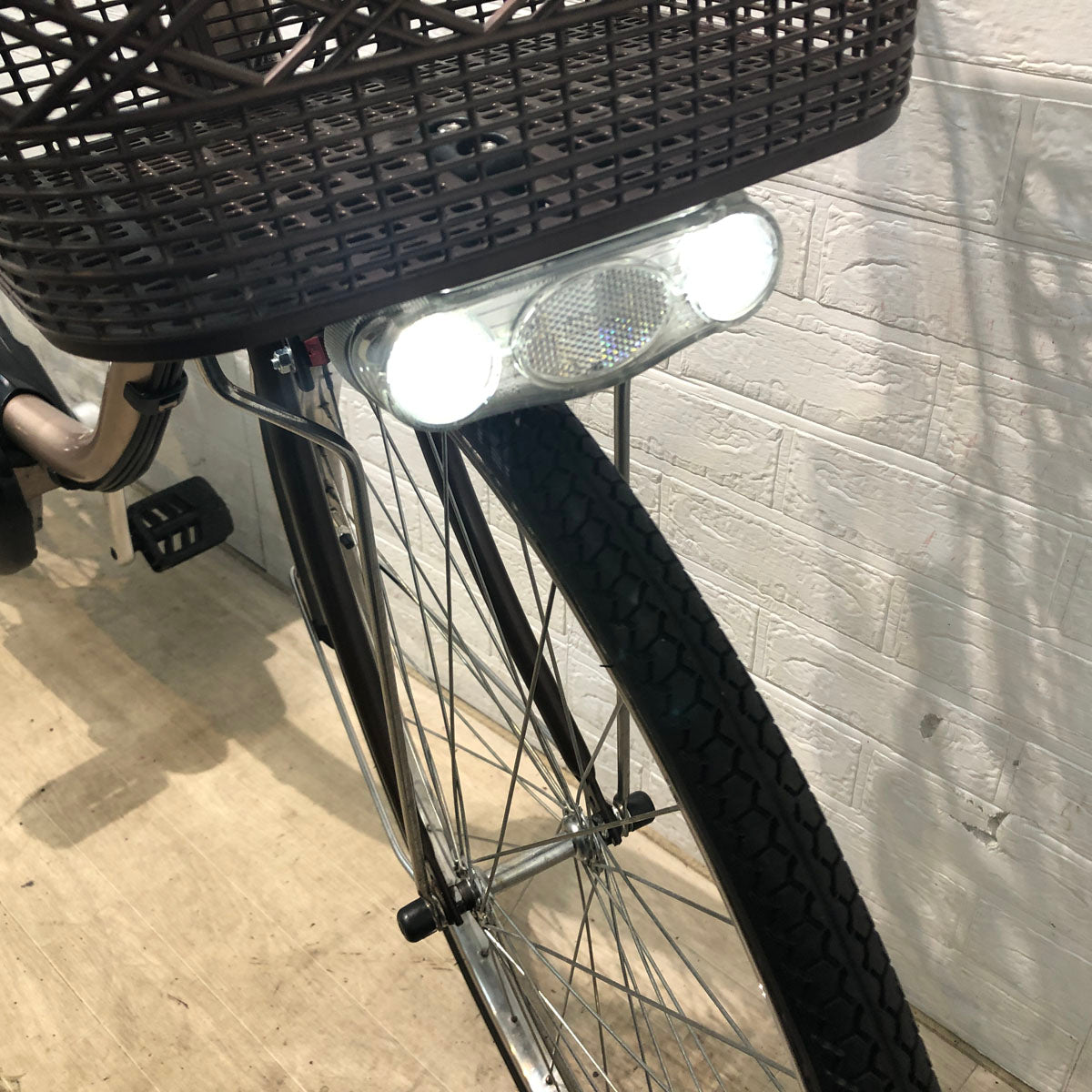 新品バッテリー パナソニック ビビ TX ゴールド 26インチ YU054 【中古車】