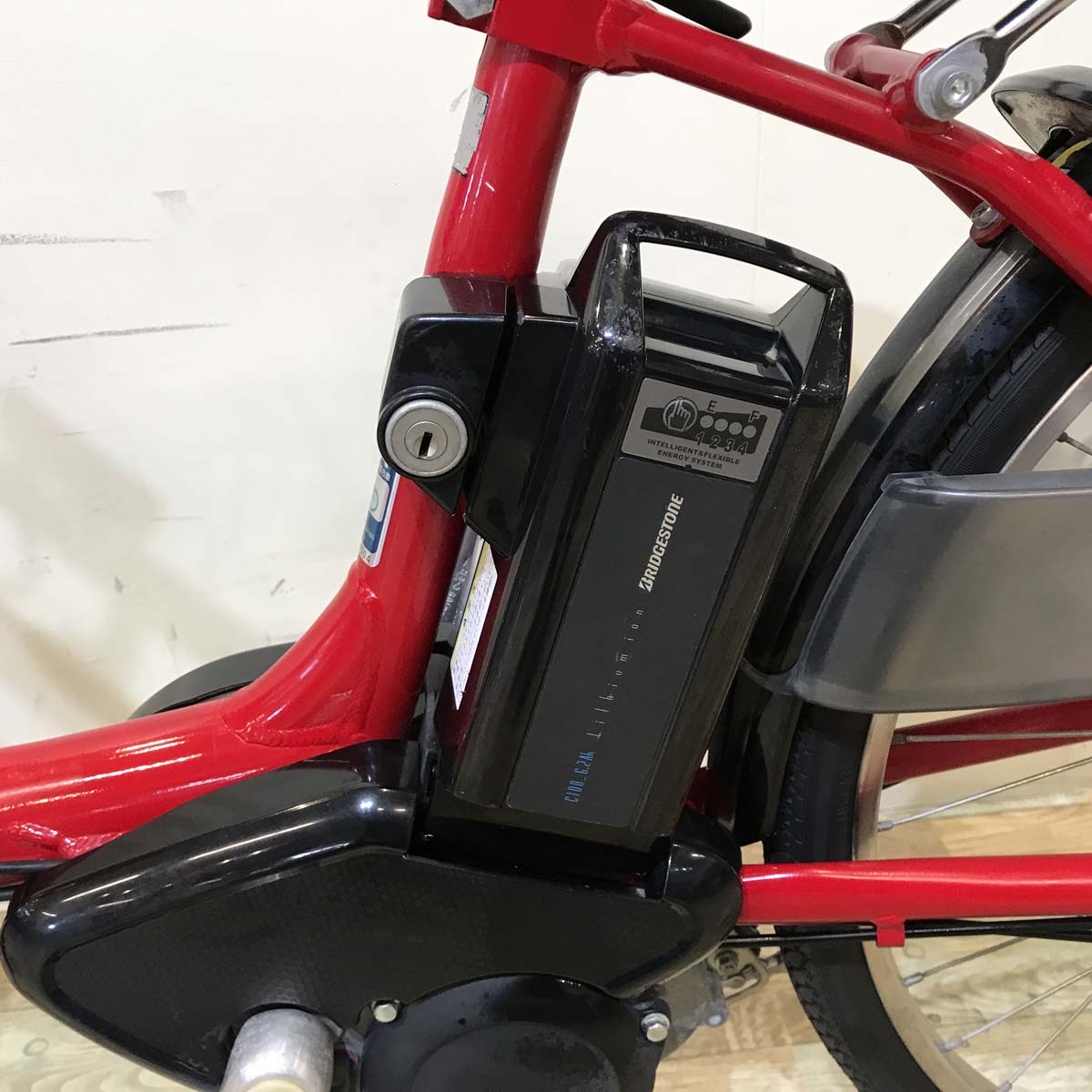 ヤマハ PAS ナチュラ L レッド 24インチ KV120【中古車】