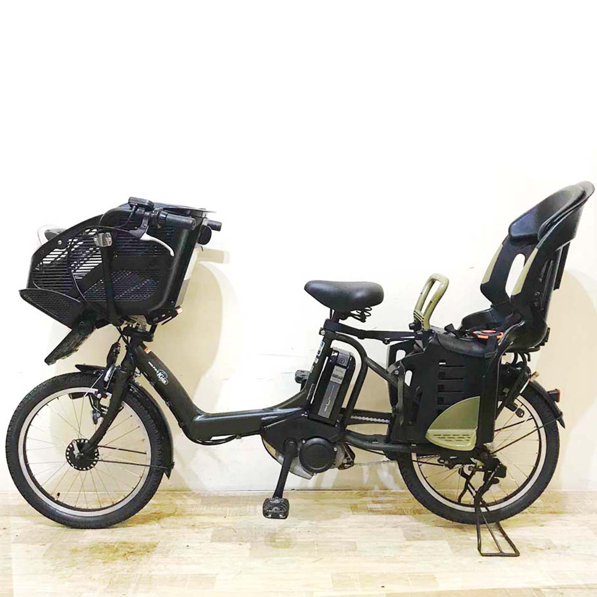 ヤマハ PAS Kiss mini パス キッス ミニ カーキ 20インチ KA038【中古車】