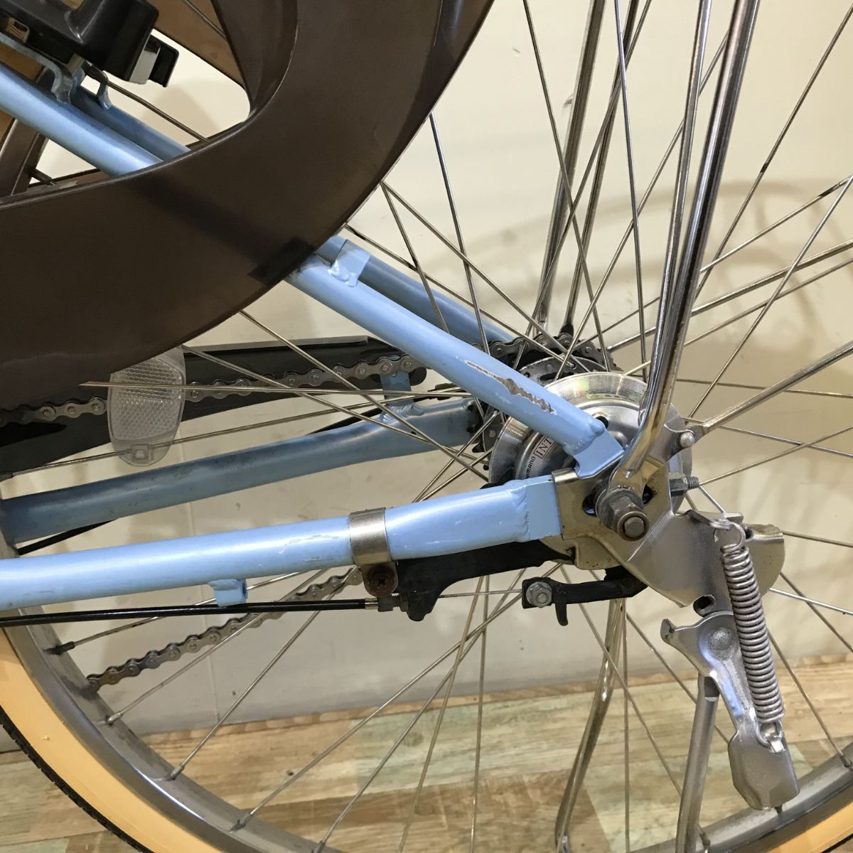 ヤマハ PAS ナチュラ T ブルー 26インチ KM099【中古車】