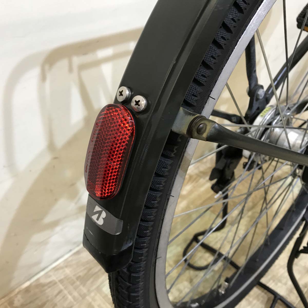 ブリヂストン ステップクルーズ カーキ 26インチ KV131 【中古車】