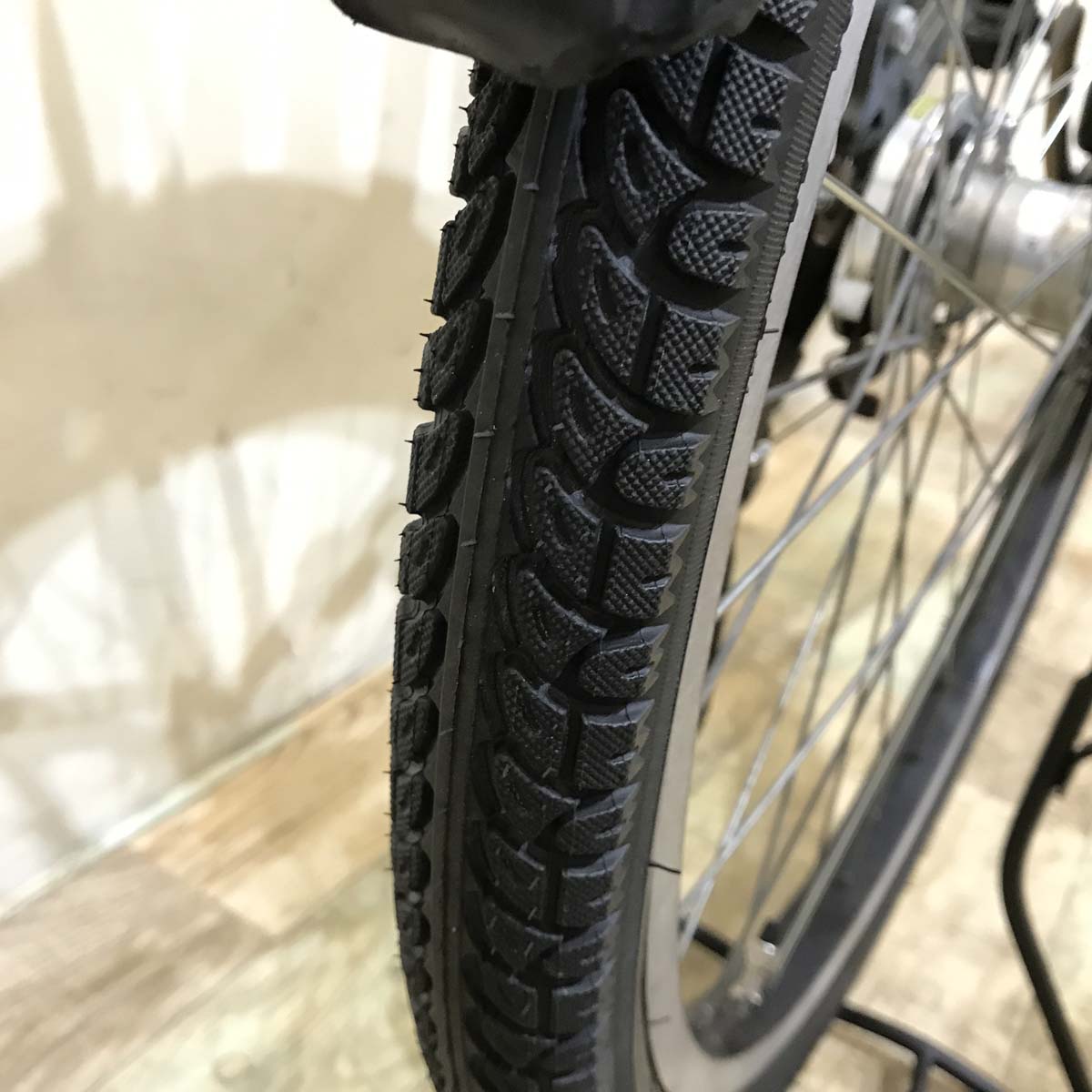 ブリヂストン ステップクルーズ カーキ 26インチ KV131 【中古車】