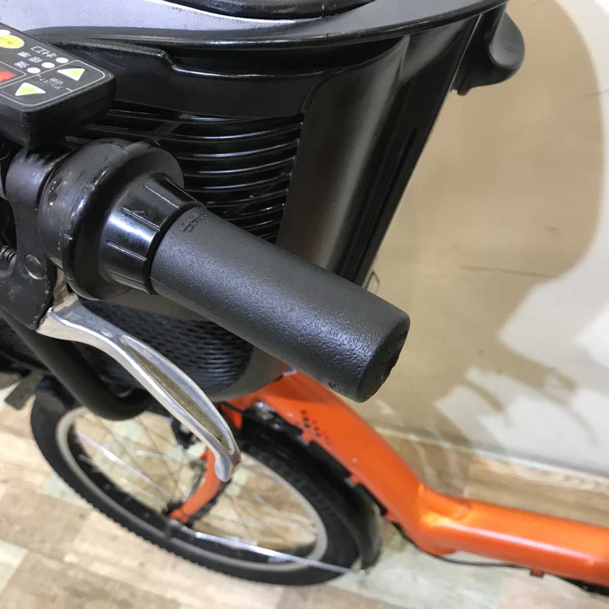 ブリヂストン アンジェリーノ プティット e オレンジ 20インチ KR064【中古車】