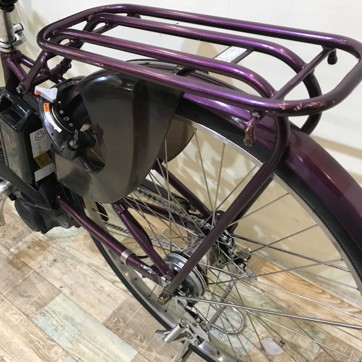 ヤマハ PAS ナチュラ L DX パープル 26インチ KR068 【中古車】
