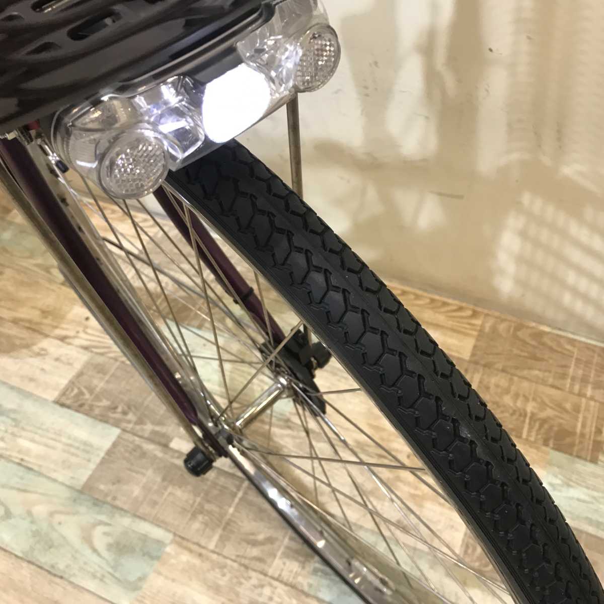 ヤマハ PAS ナチュラ L DX パープル 26インチ KR068 【中古車】